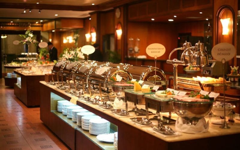 Cần nhiều vốn để đạt tiêu chuẩn thiết kế nhà hàng buffet
